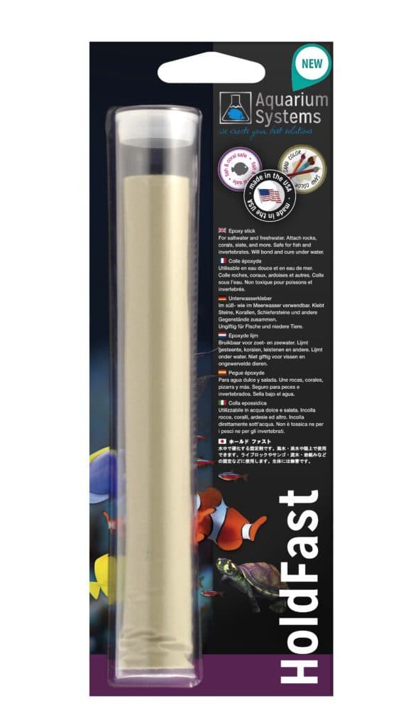 AQUARIUM SYSTEMS HOLD FAST EPOXY STICK SAND COLOUR28