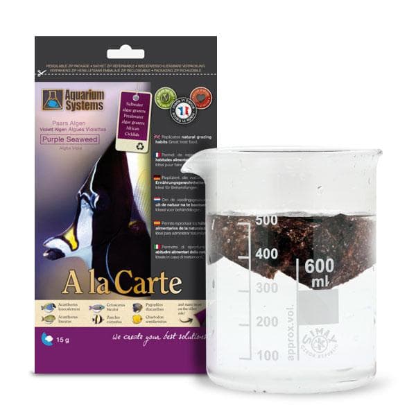 AQUARIUM SYSTEMS ALA CARTE SEAWEED 15G PURPLE