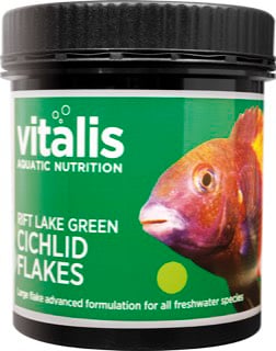 VITALIS RIFT LAKE CICHILID FLAKE-GREEN 90G