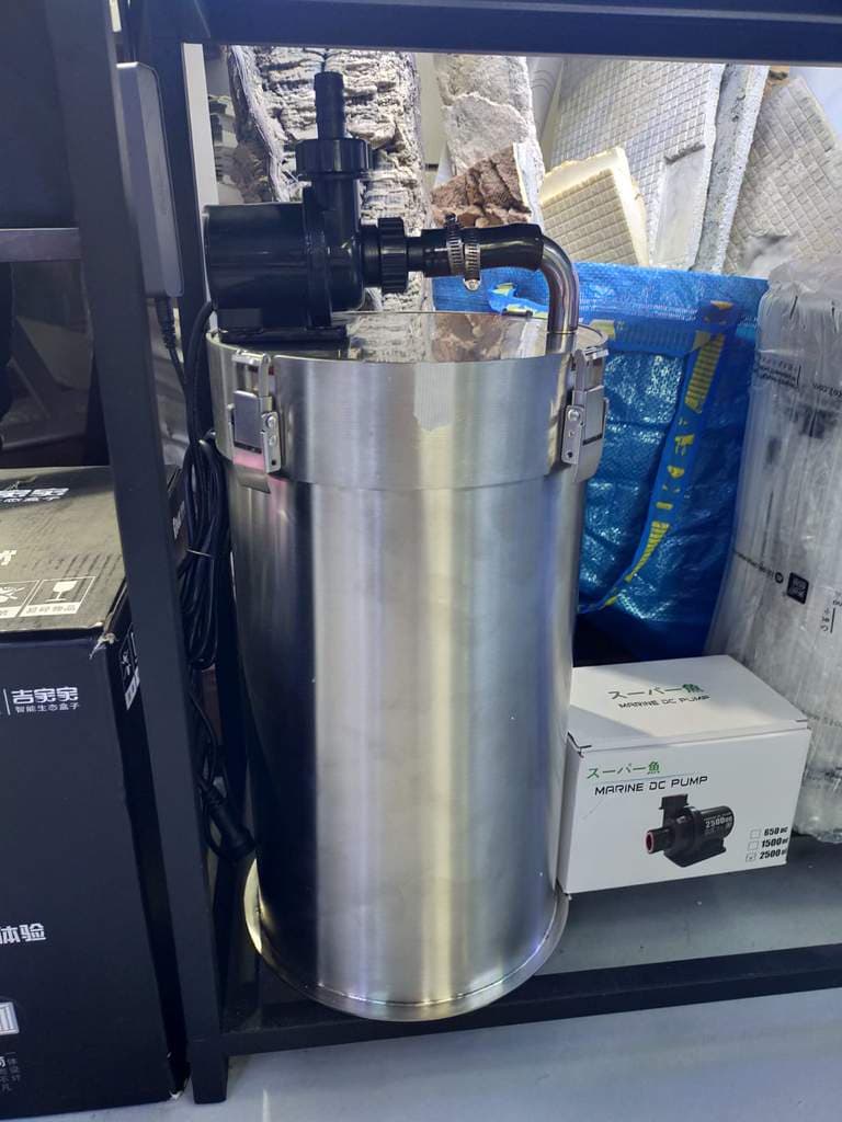 WM STAINLESS STEEL CANISTER FILTER 22(DOUBLE) LITRES