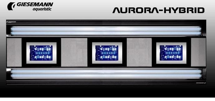 AURORA HYBRID 4 X 39 WATT + 2 X 85W LED 900 MM