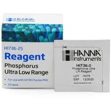 HANNA PHOSPHORUS ULTRA LOW RANGE REAGENT HI736-25