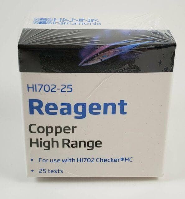 HANNA COPPER HR REAGENT HI702-25