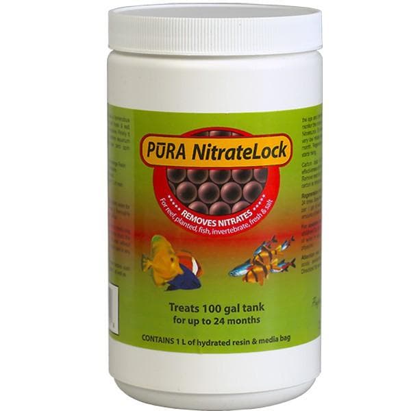 PURA NITRATELOCK ION EXCHANGE RESIN 1L TREATS 100GAL (BAG INCL.