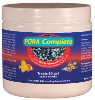 PURA COMPLETE CARBON, PHOSLOCK, ZEOLITE BLEND 8 FL. OZ TREATS 5
