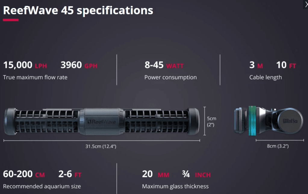 RED SEA REEF WAVE 45