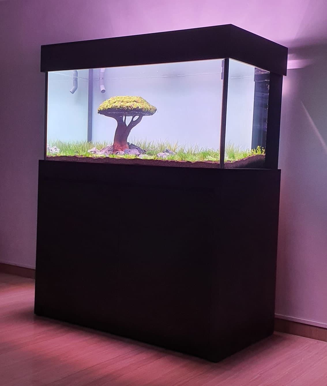 6 Feet Tank Cabinet Set (Various Cabinet Skins)