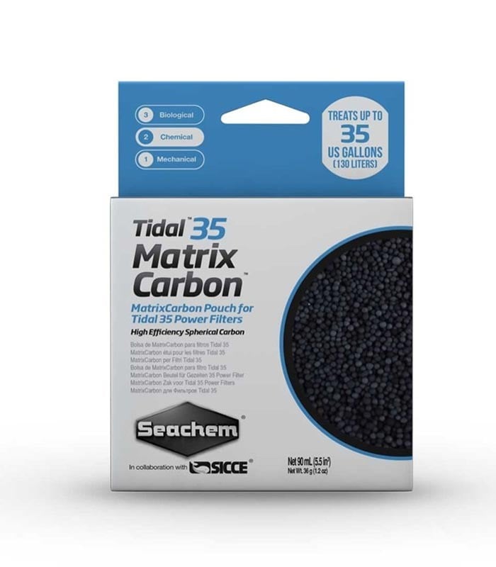 SEACHEM TIDAL 35 MATRIX CARBON 90ML BAGGED (SC-6584)