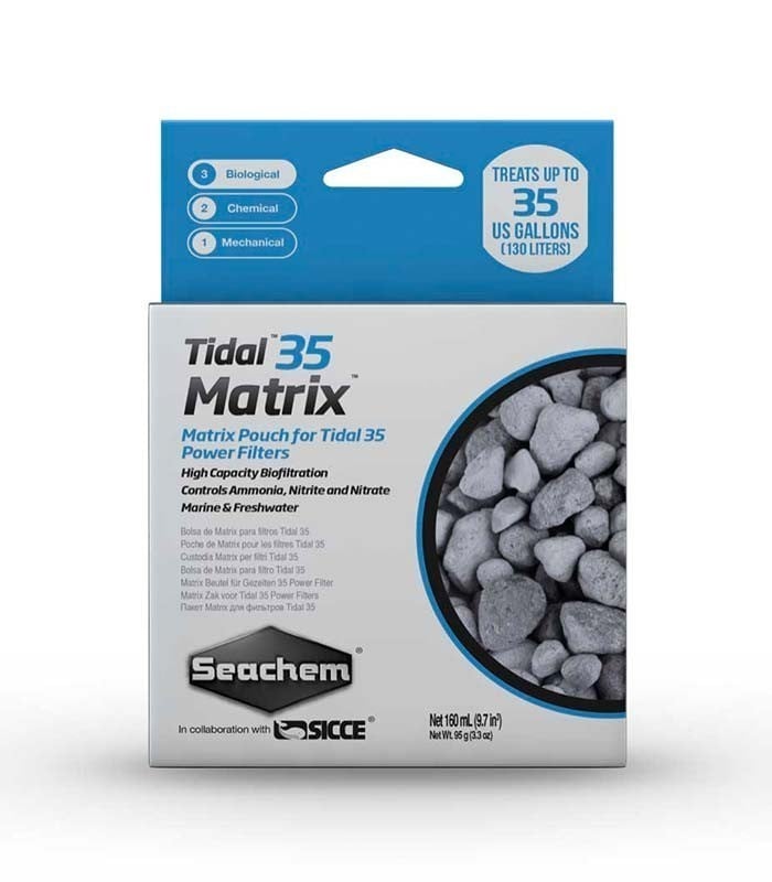 SEACHEM TIDAL 35 MATRIX 160 ML BAGGED (SC-6583)