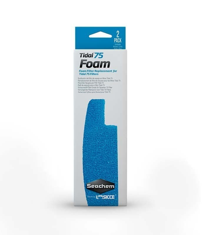 SEACHEM TIDAL 75 FOAM (2 PACK) (SC-6504)