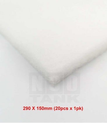 N30 PREMIUM NANO WOOL FILTER MEDIA 290MM X 150MM (20-PCS PACK) (N0004)