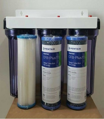 WATER FILTRATION (PRE-ASSEMBLED 3-STAGE SET)