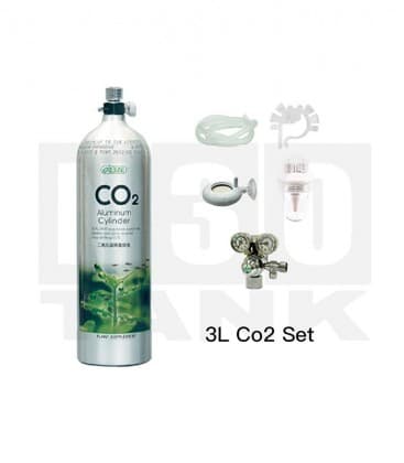 ISTA 3L CO2 ALUMINIUM CYLINDER SET