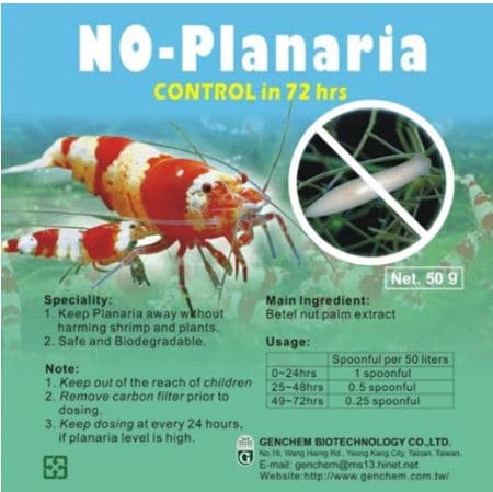 GENCHEM No-Planaria Control in 72hrs