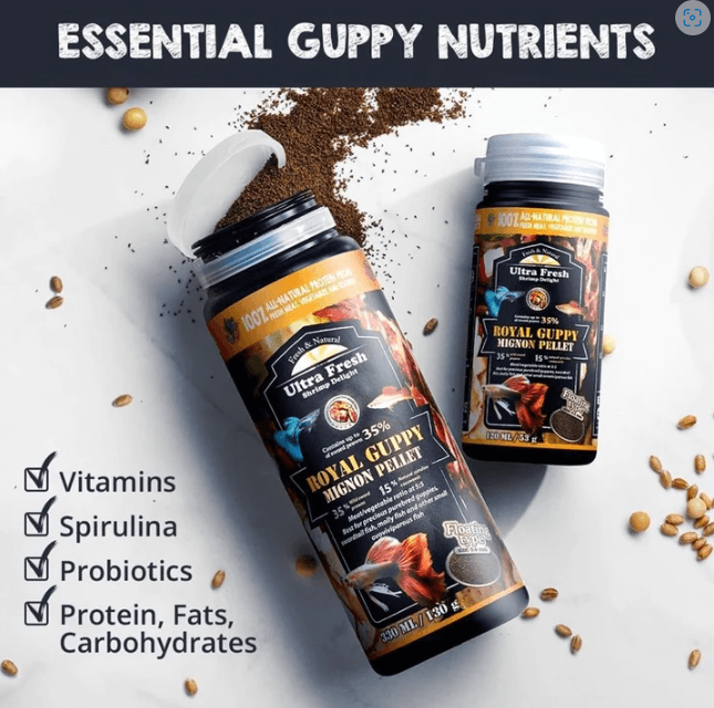 Azoo Royal Guppy Mignon Pellet