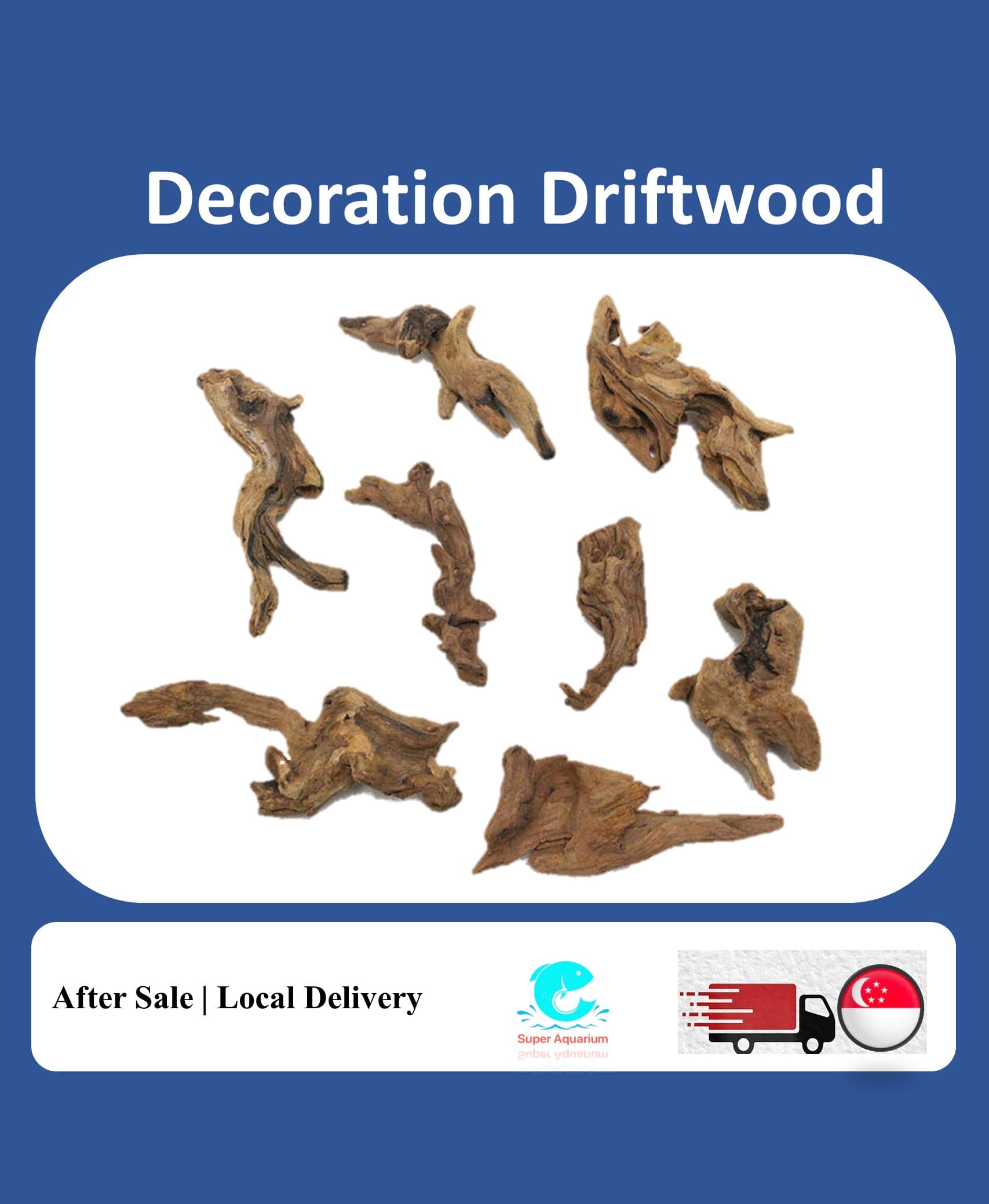 Terrarium Natural drift wood micro hardscape decoration air plants