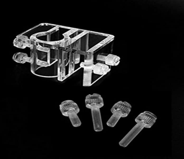 Aquarium Fish Tank Filter Outflow Inflow Pipe Water Hose Mount Holder (2 pcs/ packet)