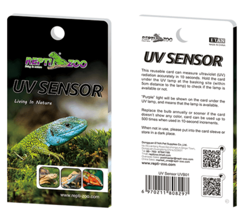 ReptiZoo UV sensor card (2-pack)
