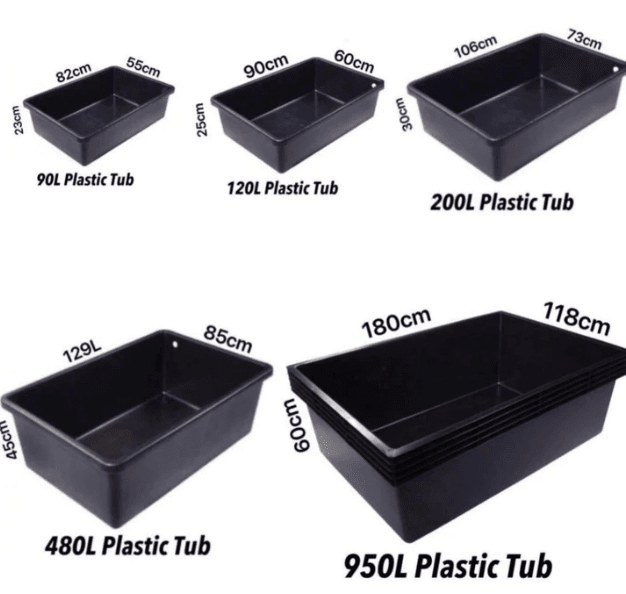 Guppy Fibre Tube Blue/Black