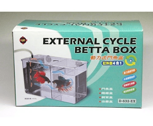 UP D-632-EX External Cycle Betta Box Green
