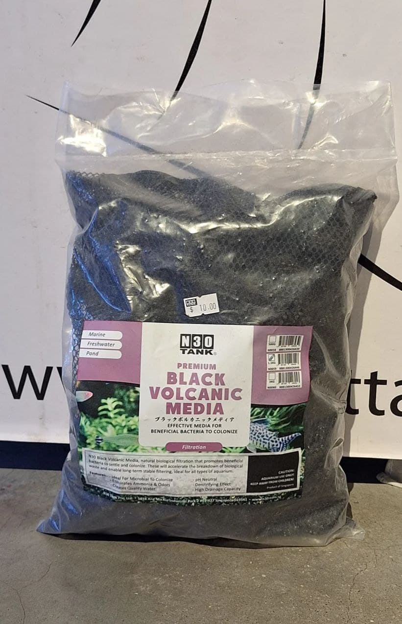 N30 Black Volcanic Media