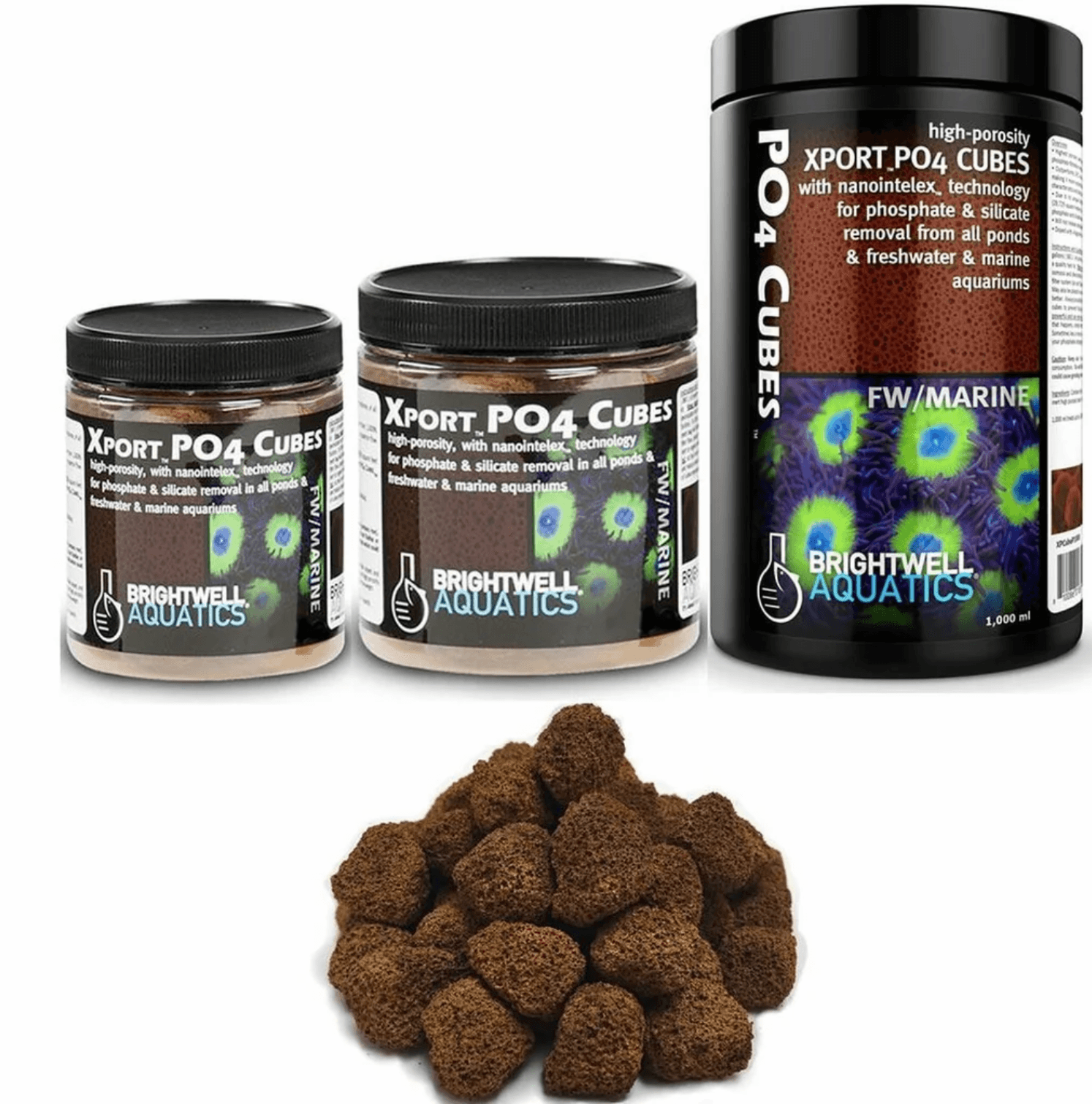 BRIGHTWELL AQUATICS Xport PO4 Cubes