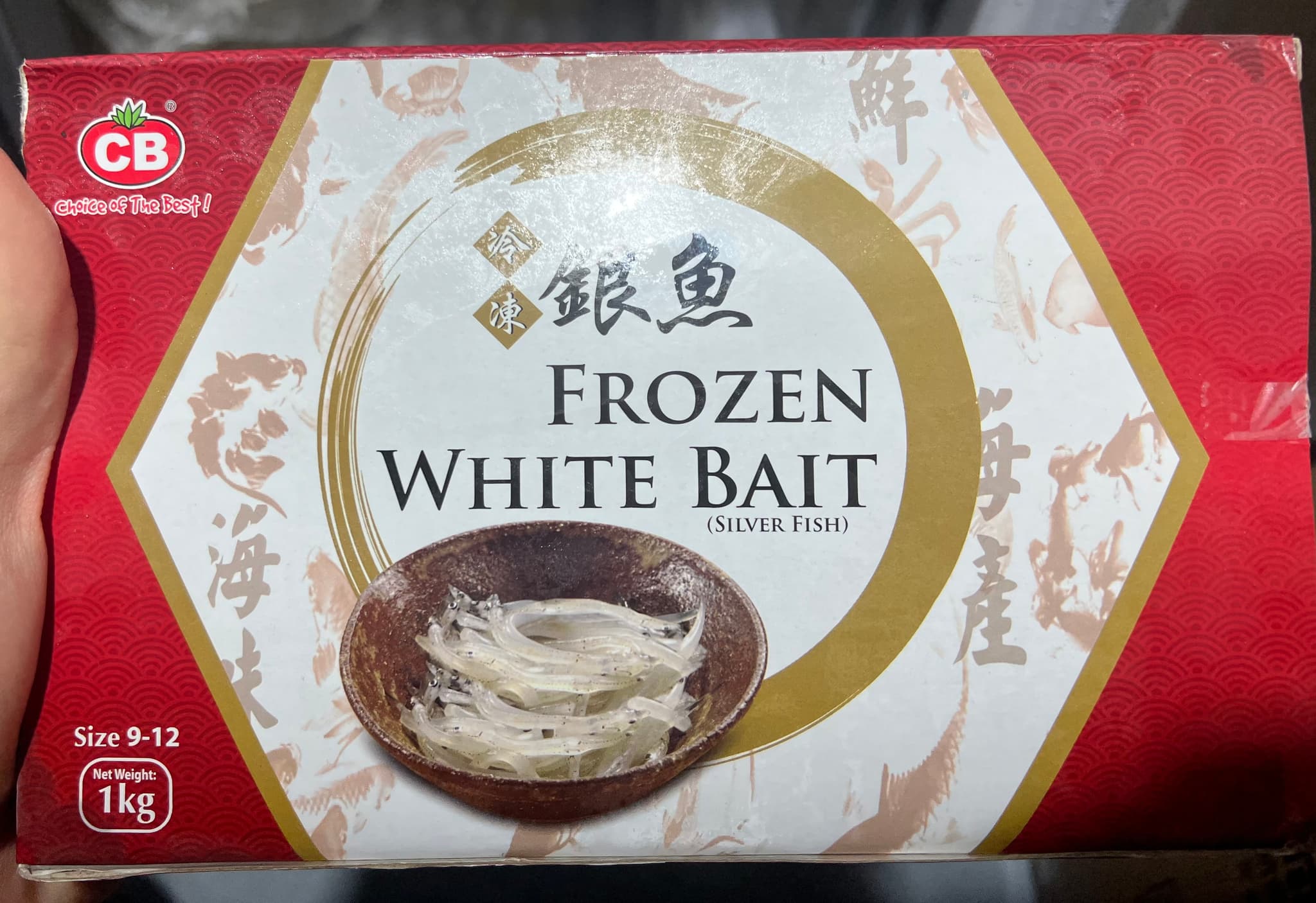 Frozen White Bait(Silver Fish)