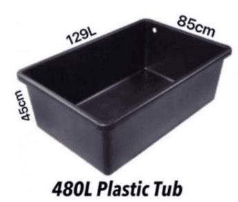 480L Plastic Tub