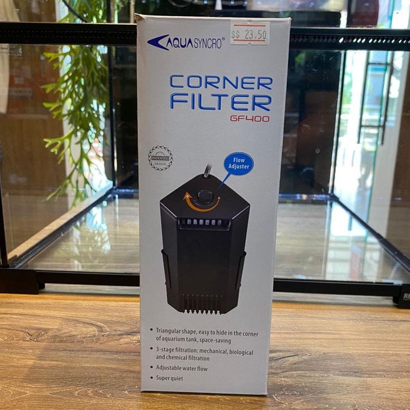 AquaSyncro Corner Filter GF400