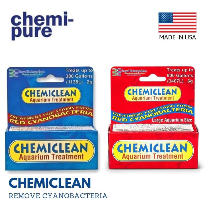 Boyd ChemiClean: Advanced Aquarium Cyanobacteria Algae Remover for Clear Water