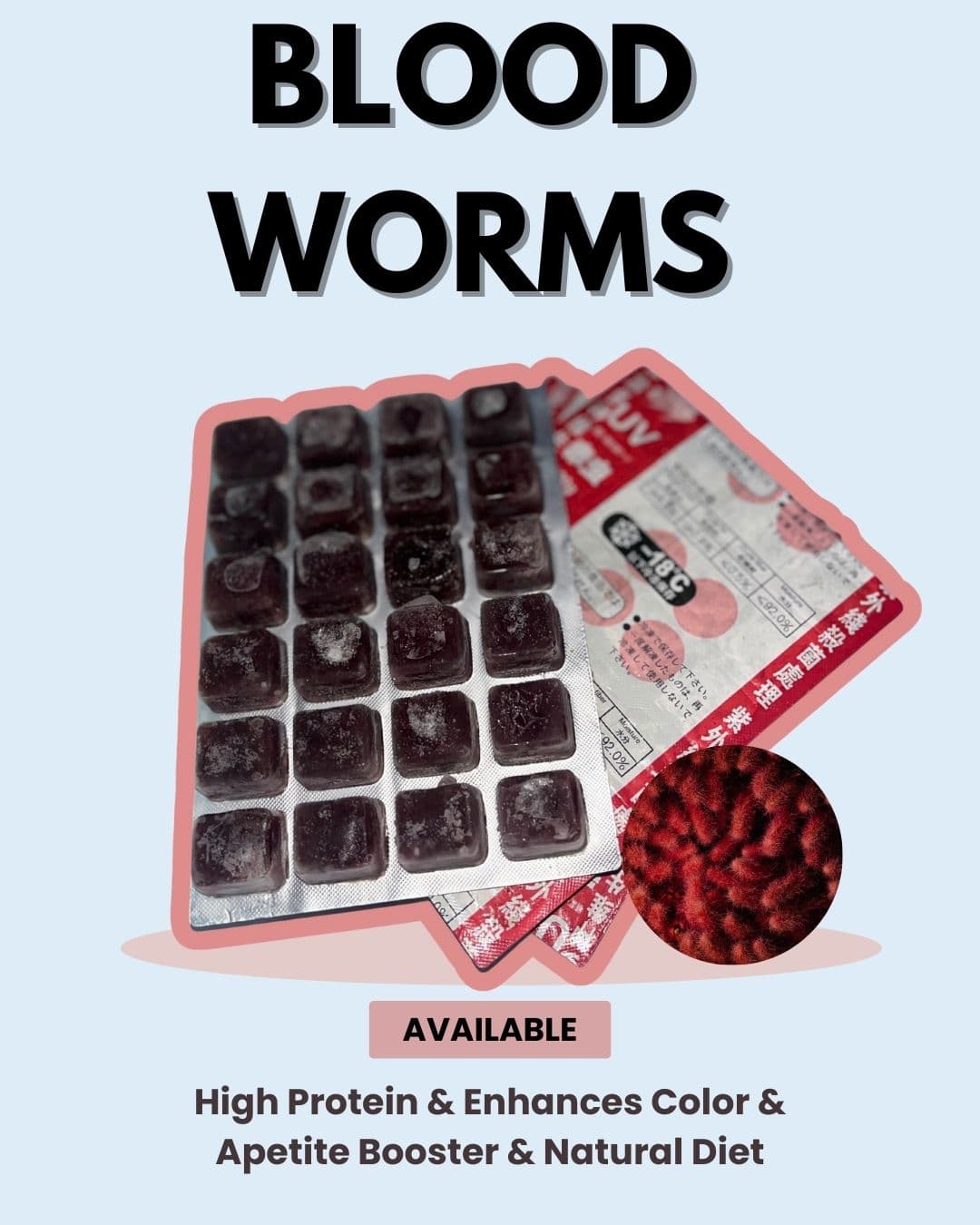 Frozen Blood Worms
