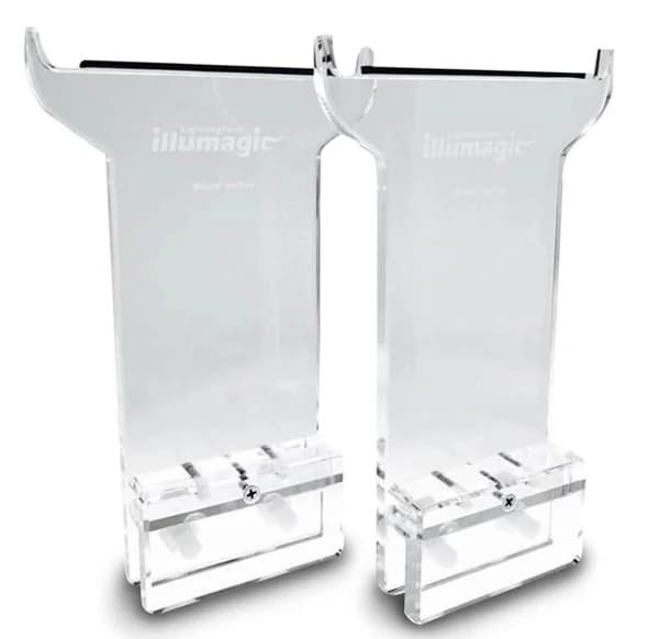 Illumagic 20cm Acrylic stand for rimless mounting
