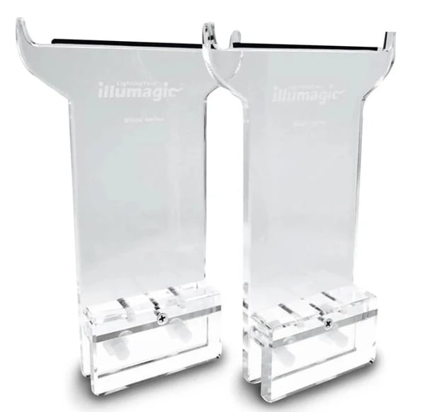 Illumagic 20cm Acrylic stand for rimless mounting