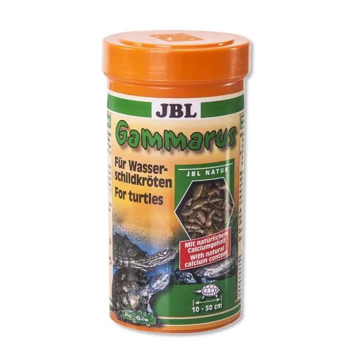 JBL Gammarus Shrimp Premium Turtle & Fish Food: Natural Calcium for Healthy Shells