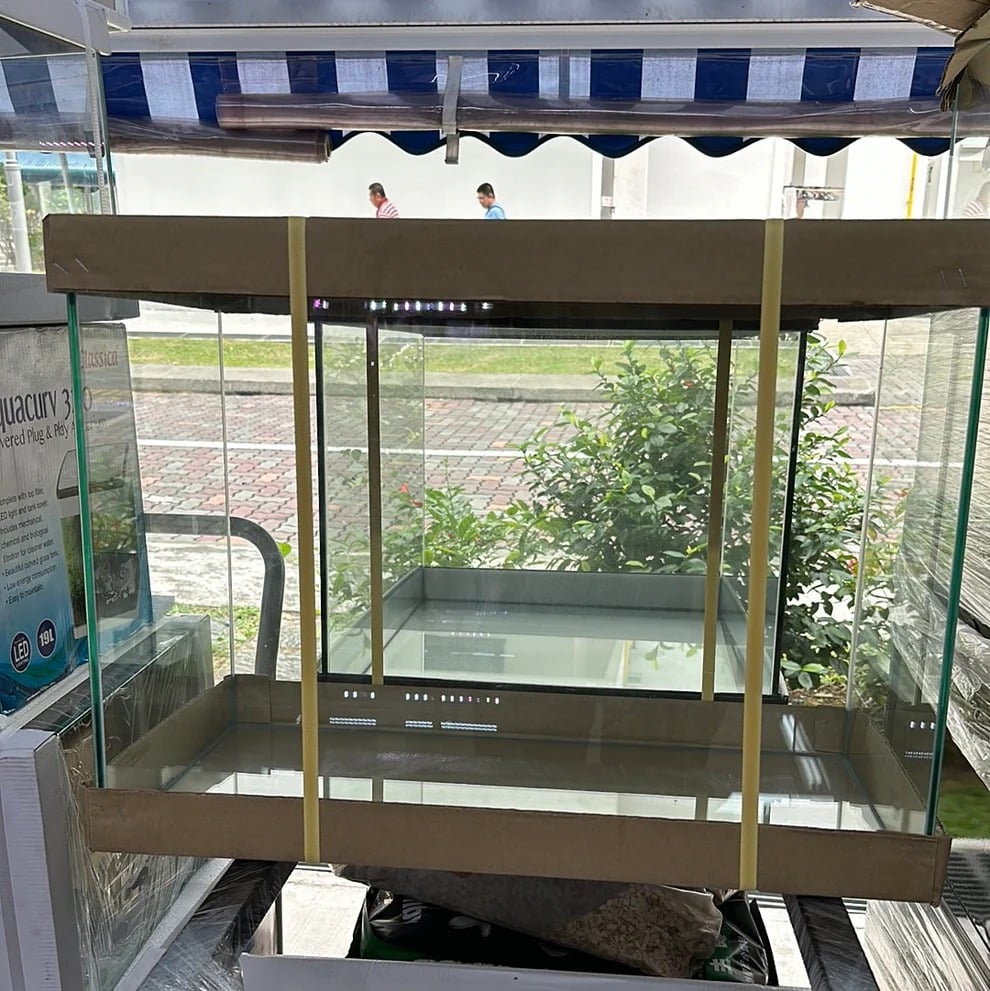 Ocean Free Glass Tank 60x30x45cm