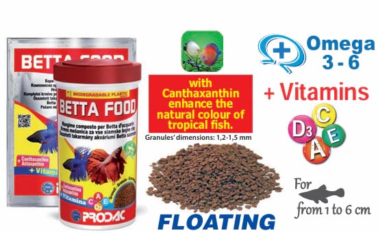 PRODAC Betta food 40g