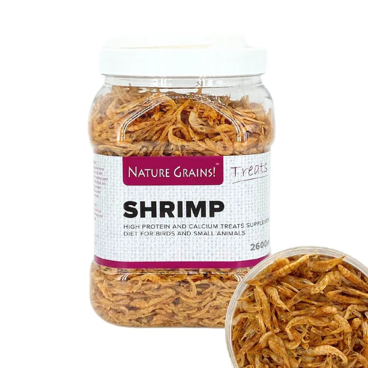Premium Microwave-Dried Shrimp Pet Treats - Nutrient-Rich, High Protein, All-Natural Boost