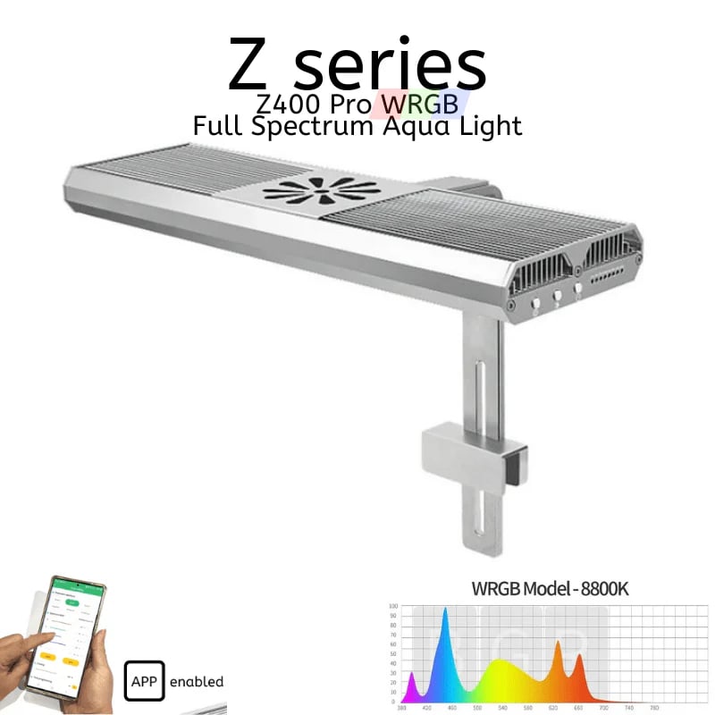 Week Aqua Z400D WRGB led Light