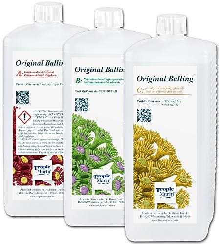 TROPIC MARIN ORIGINAL BALLING LIQUID SET 3 X 1000 ML