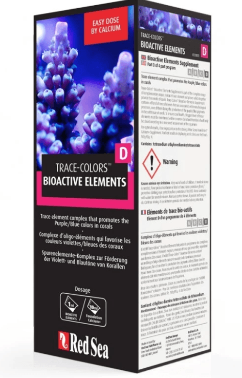 RED SEA TRACE-COLORS D BIO ACTIVE-ELEMENTS 500ML