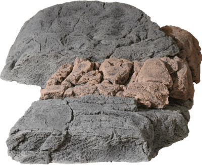 BACK TO NATURE GIANT ROCK MODUL(3 RED GNEISS 85 X 85 X 20 CM)