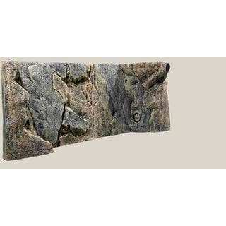 BACK TO NATURE 3D BACKGROUND ROCKY JUWEL(L: 120 X H: 47 CM)