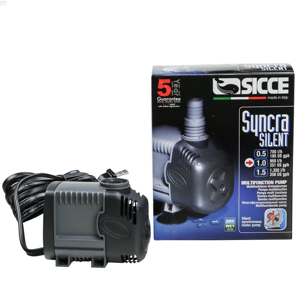 SICCE SYNCRA 1.0 DRIVE PUMP 950L/HR 16W
