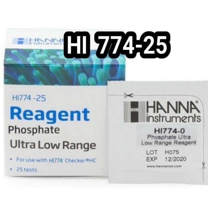 HANNA PHOSPHATE ULTRA LOW RANGE REAGENT HI774-25