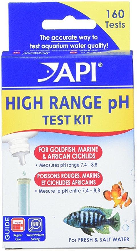API TEST KIT FW/SW HIGH RANGE PH