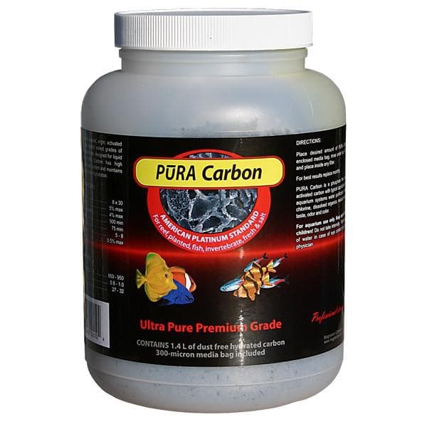 PURA CARBON HYDRATED, ACID WASHED (BAG INCL.) 1.4 L
