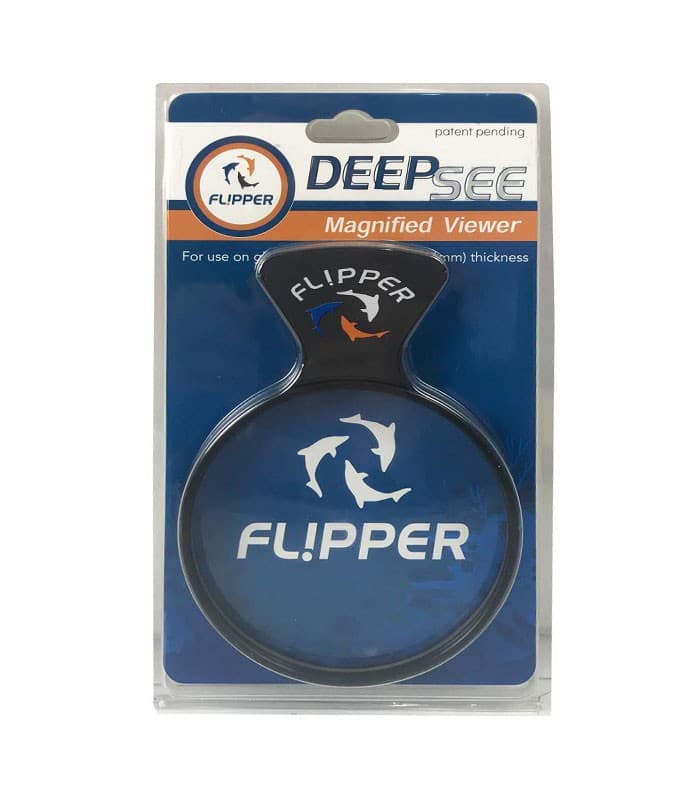 FLIPPER DEEPSEE MAGNIFIED MAGNETIC AQUARIUM VIEWER 4 INCH