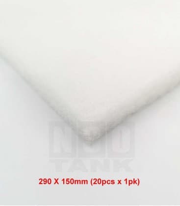 N30 PREMIUM NANO WOOL FILTER MEDIA 290MM X 150MM (20-PCS PACK) (N0004)
