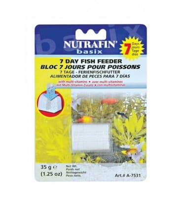NUTRAFIN 7 DAYS HOLIDAY FISH FEEDER 35G (A7531)