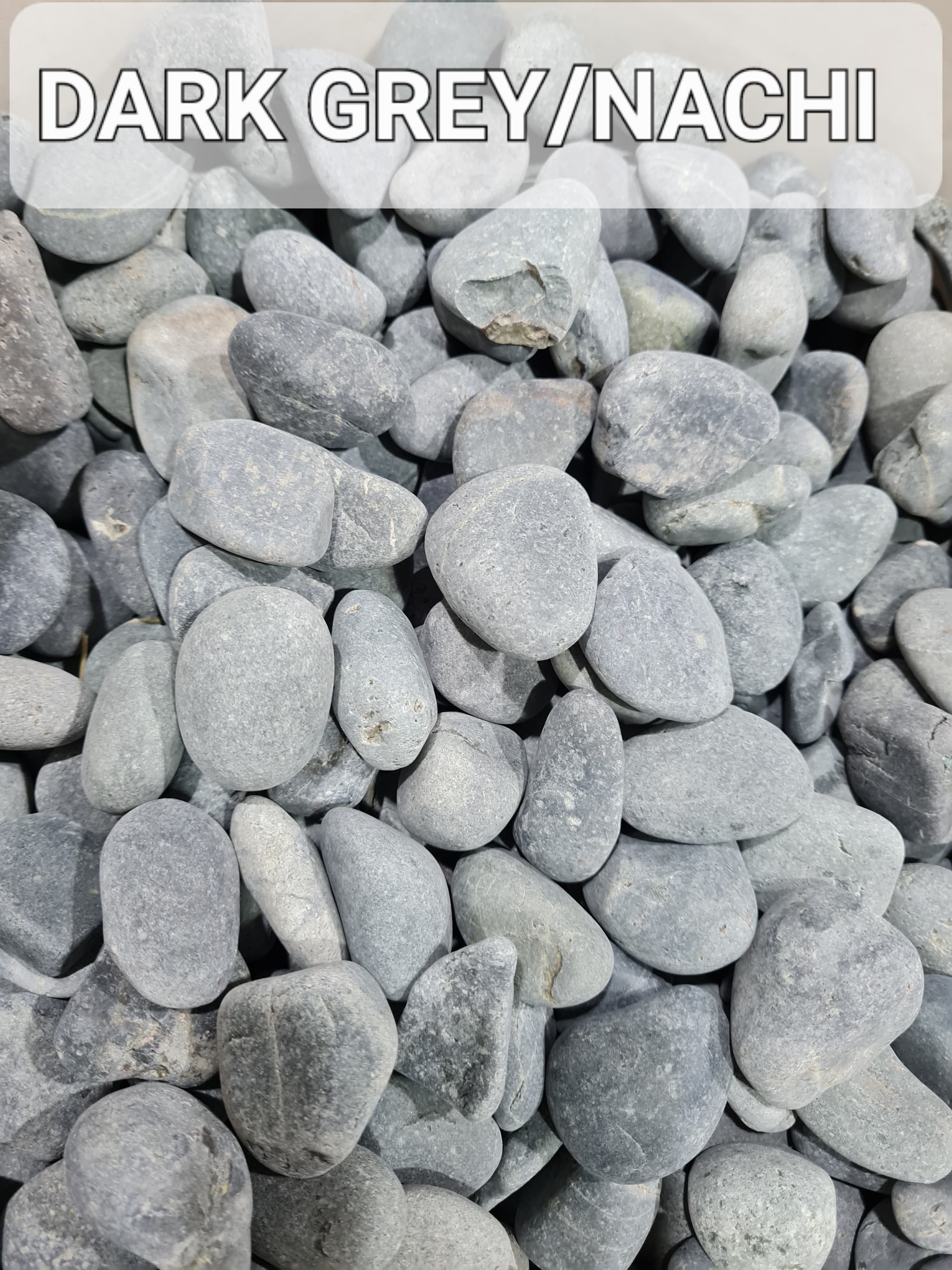Dark Grey Pebbles